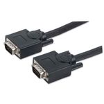 84601 - Cable Manhattan para Monitor SVGA HD15 M-M 30m Color Negro