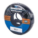 84603 - Cable Manhattan para Monitor SVGA HD15 M-M 30m Color Negro