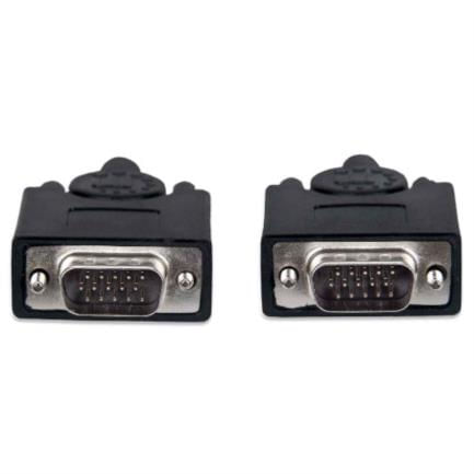 84602 - Cable Manhattan para Monitor SVGA HD15 M-M 30m Color Negro