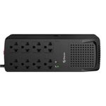 84985 - Regulador de Voltaje Steren 2000W 8 Contactos Color Negro