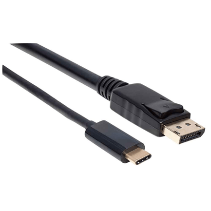 84786 - Cable Manhattan Adaptador USB-C a DisplayPort 4K a 60Hz 2m Color Negro