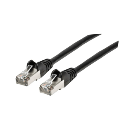 84695 - Cable Intellinet Red Cat6a S/FTP RJ45 50 Micras 0 9m Color Negro