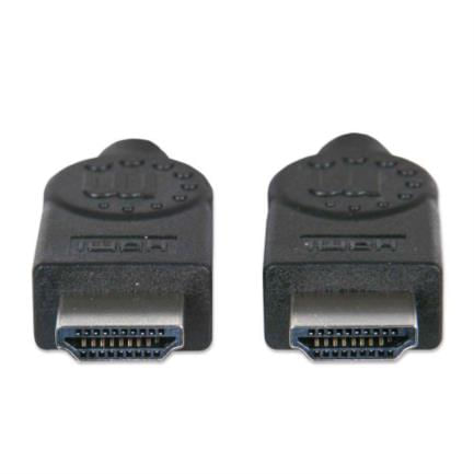 84653 - Cable Manhattan HDMI M-M Alta Velocidad con Ethernet 7 5m Color Negro