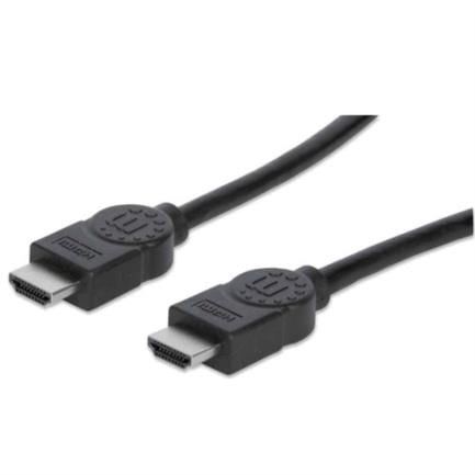 84652 - Cable Manhattan HDMI M-M Alta Velocidad con Ethernet 7 5m Color Negro