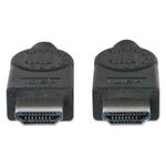 84579 - Cable Manhattan Alta Velocidad Canal Ethernet HDMI M-M 15m Color Negro