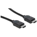 84577 - Cable Manhattan Alta Velocidad Canal Ethernet HDMI M-M 15m Color Negro