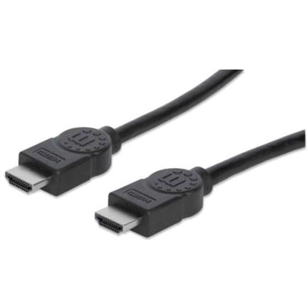 84578 - Cable Manhattan Alta Velocidad Canal Ethernet HDMI M-M 15m Color Negro