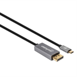 84807 - Cable Manhattan Adaptador USB-C a DisplayPort-M 8K a 60Hz 2m Color Negro