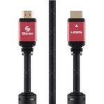 85099 - Cable HDMI Steren 4K Tipo Cordón con Filtros de Ferrita 7 2m