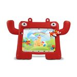 85247 - Tableta Vorago 8" PAD-8-KIDS Quadcore 64GB Ram 4GB 2MP/5MP Android 13 Funda Roja
