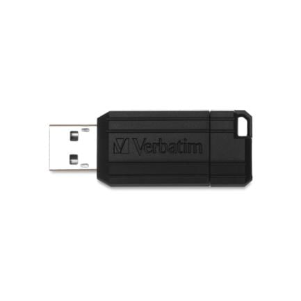 85209 - Memoria USB VERBATIM Flash 2 0 PinStripe 64GB - Negro