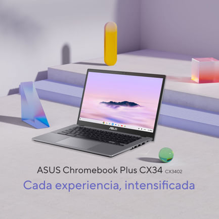 88171 - Laptop Asus Chromebook CX3402CVA-i716G512-C1 Intel Core i7-1355U 16GB 512GB 14 Touch Rocky gray Wi-Fi BT WC