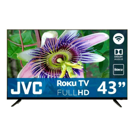 88193 - Televisor JVC 43" Smart TV Roku FHD SI43FRF Frameless