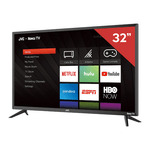 88191 - Televisor JVC 32" HD Smart TV Led SI32RF 60 Hz Roku TV