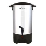 88298 - Cafetera Nextep Percoladora Industrial 40 Tazas Acero Inoxidable con Medidor de Agua y Auto Apagado