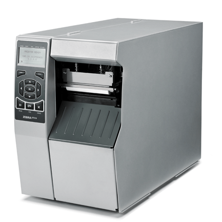 88319 - Impresora Zebra de Etiquetas ZT510 TT 4" 300 Dpi con Rebobinador Puerto Serial Usb Ethernet Bluetooth 4 0 Monocromo ZP