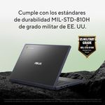 88352 - Laptop Asus Chromebook CR1104FTA-C8G64-C1 11 6" HD Táctil Intel N150 8GB 64GB EMMC ChromeOS Gris Incluye Stylus