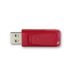 85393 - Memoria USB VERBATIM Flash 2 0 Store "n" Go 8GB - Rojo