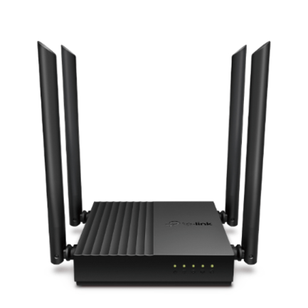 88615 - Router Gigabit Tp-link MU-MIMO inalámbrico C1200 867 Mbps en la banda de 5 GHz y 400 Mbps en la banda de 2 4 GHz