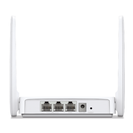 88613 - Router inalámbrico N Mercusys de Tp-link multimodo de 300 Mbps 3 antenas externas fija 3 LAN de 10/100 Mbps