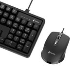 88830 - Teclado y Mouse Nextep Pro Alambrico Operacion Silenciosa USB