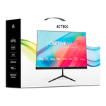 88711 - Monitor Plano Acteck 24 5 IPS Captive Vivid SP245/FHD/75Hz/Vesa 75mm/Advanced Negro