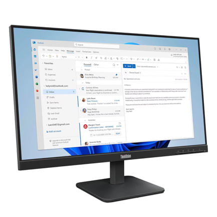 88753 - Monitor Lenovo ThinkVision S24-4e 23 8" WLED 1920x1080 HDMI/VGA