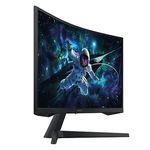 89020 - Monitor Samsung 27" Gaming Odyssey G55C QHD 2560 x 1440 165HZ VA CURVO 1000R G5