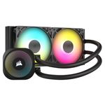 89087 - Enfriador líquido Corsair Nautilus 240 RS para CPU 2x 120mm hasta 2100RPM Negro RGB