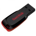 89134 - Memoria USB SanDisk Flash Cruzer Blade 32GB USB 2 0 Color Negro SDCZ50-032G-B35