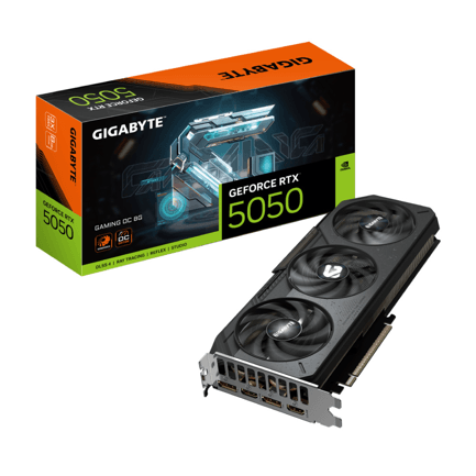 89436 - Tarjeta de Video Gigabyte NVIDIA GeForce RTX 5050 8GB 128-bit GDDR6 PCI Express 5 0