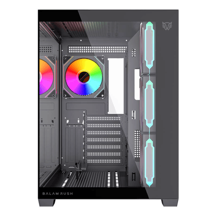 88796 - Gabinete Gamer Balam Rush Media Torre Tank Core Ultra GM925 Balam Rush Negro