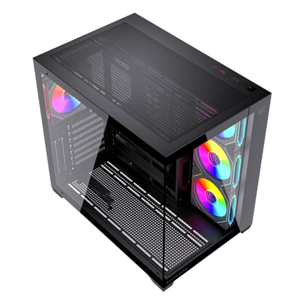 88795 - Gabinete Gamer Balam Rush Media Torre Tank Core Ultra GM925 Balam Rush Negro