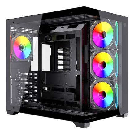 88793 - Gabinete Gamer Balam Rush Media Torre Tank Core Ultra GM925 Balam Rush Negro