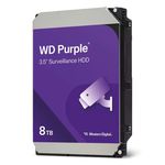 89044 - Disco Duro Western Digital 3 5" 215MB/s WD Purple 8 TB para Videovigilancia