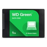 89039 - Unidad de Estado Solido Western Digital WD Green 1TB 2 5 400 MB/s Escritura 500 MB/s Lectura SATA III
