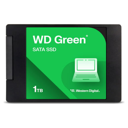 89039 - Unidad de Estado Solido Western Digital WD Green 1TB 2 5 400 MB/s Escritura 500 MB/s Lectura SATA III