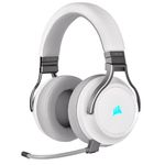 89080 - Audífonos Corsair (CA-9011186-NA) Virtuoso Inalámbricos 7 1 Canales USB-C/Micrófono Comp  PC RGB Blanco