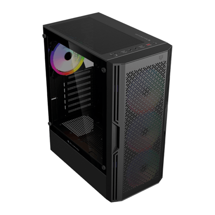 88811 - Gabinete Gamer Balam Rush Compact Media Torre Dragonfly Ventra GM570 / Negro