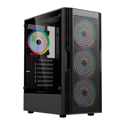 88810 - Gabinete Gamer Balam Rush Compact Media Torre Dragonfly Ventra GM570 / Negro