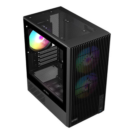 88851 - Gabinete Acteck Compact Mini Torre Zyron GC606 Negro