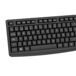 89001 - Teclado Nextep Alambrico Resistente a Salpicaduras USB