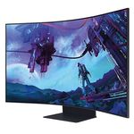 89026 - Monitor Samsung 55" Gaming Odyssey Ark 2th Gen 4K 3840x2160 165HZ VA Curvo 1000R 1MS HDR10 Bocinas Gaming HUB SMA