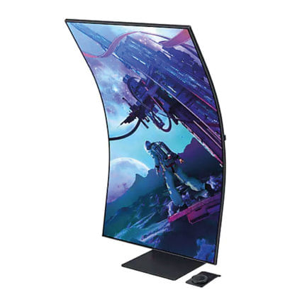 89030 - Monitor Samsung 55" Gaming Odyssey Ark 2th Gen 4K 3840x2160 165HZ VA Curvo 1000R 1MS HDR10 Bocinas Gaming HUB SMA