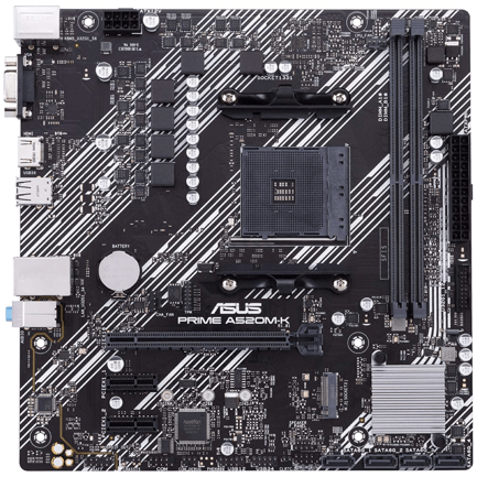 89362 - Tarjeta Madre Asus Prime A520M K CSM MICRO ATX AM4 64GB 2DDR4 HDMI