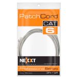 85455 - Cable de Conexión Red Nexxt Solutions Cat6 0 91m UTP Multifilar con Revestimiento Tipo CM Color Gris