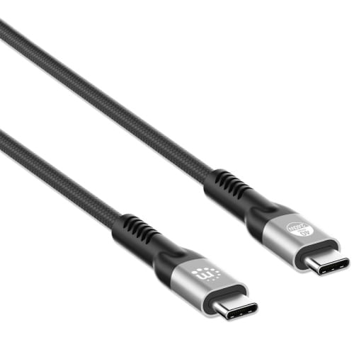 85718 - Cable Manhattan USB-C V4 Thunderbolt4 C-C 1 0M 8K 2
