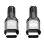85719 - Cable Manhattan USB-C V4 Thunderbolt4 C-C 1 0M 8K 2
