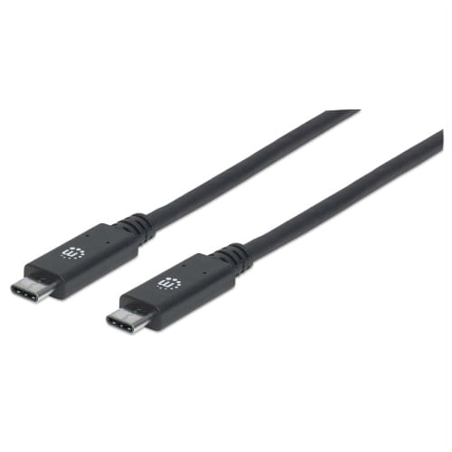 85739 - Cable Manhattan USB-C V3 2 C-C  1 0M 10Gbps 100W