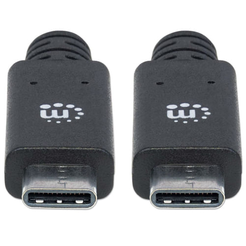 85740 - Cable Manhattan USB-C V3 2 C-C  1 0M 10Gbps 100W